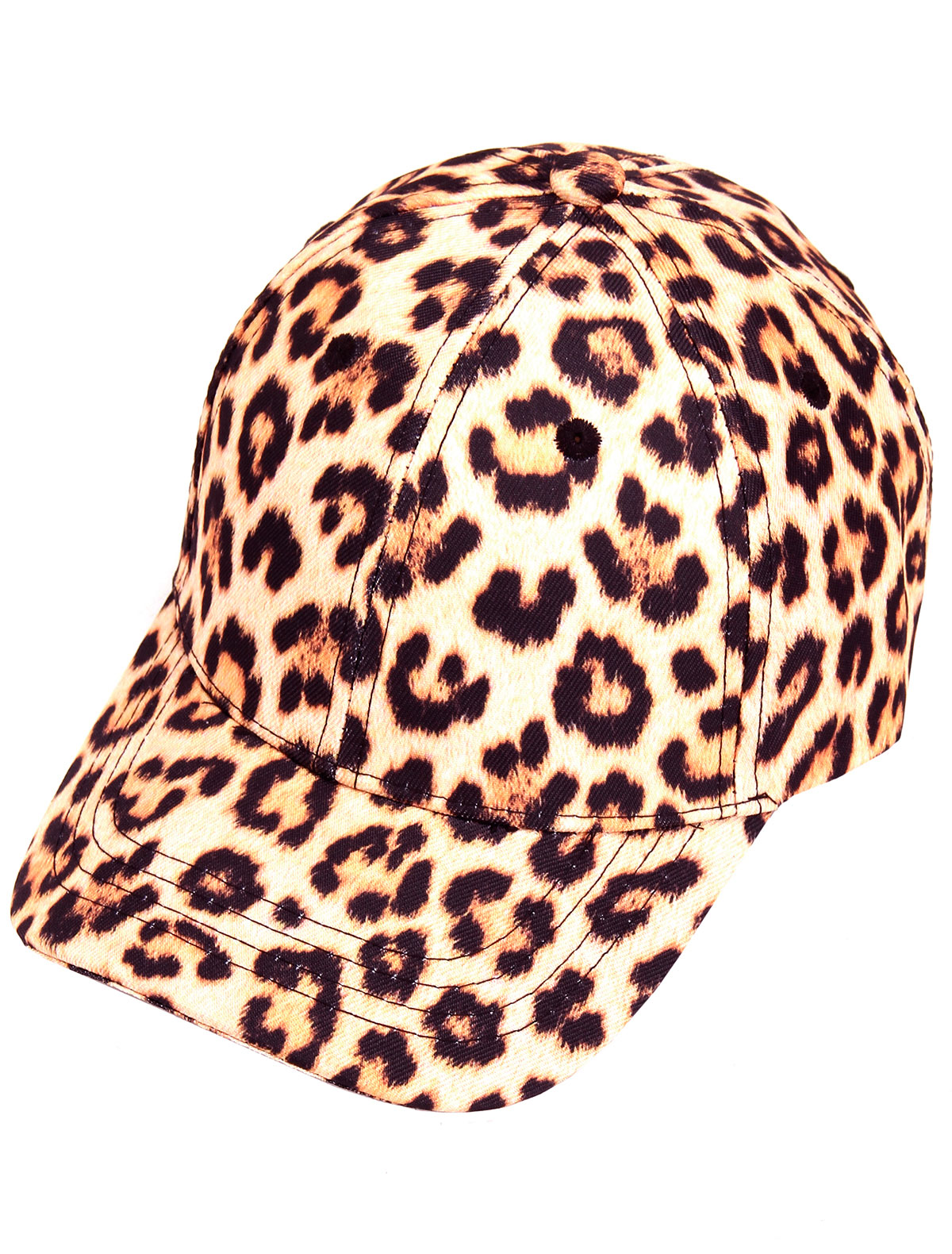 Кепка с леопардовым принтом