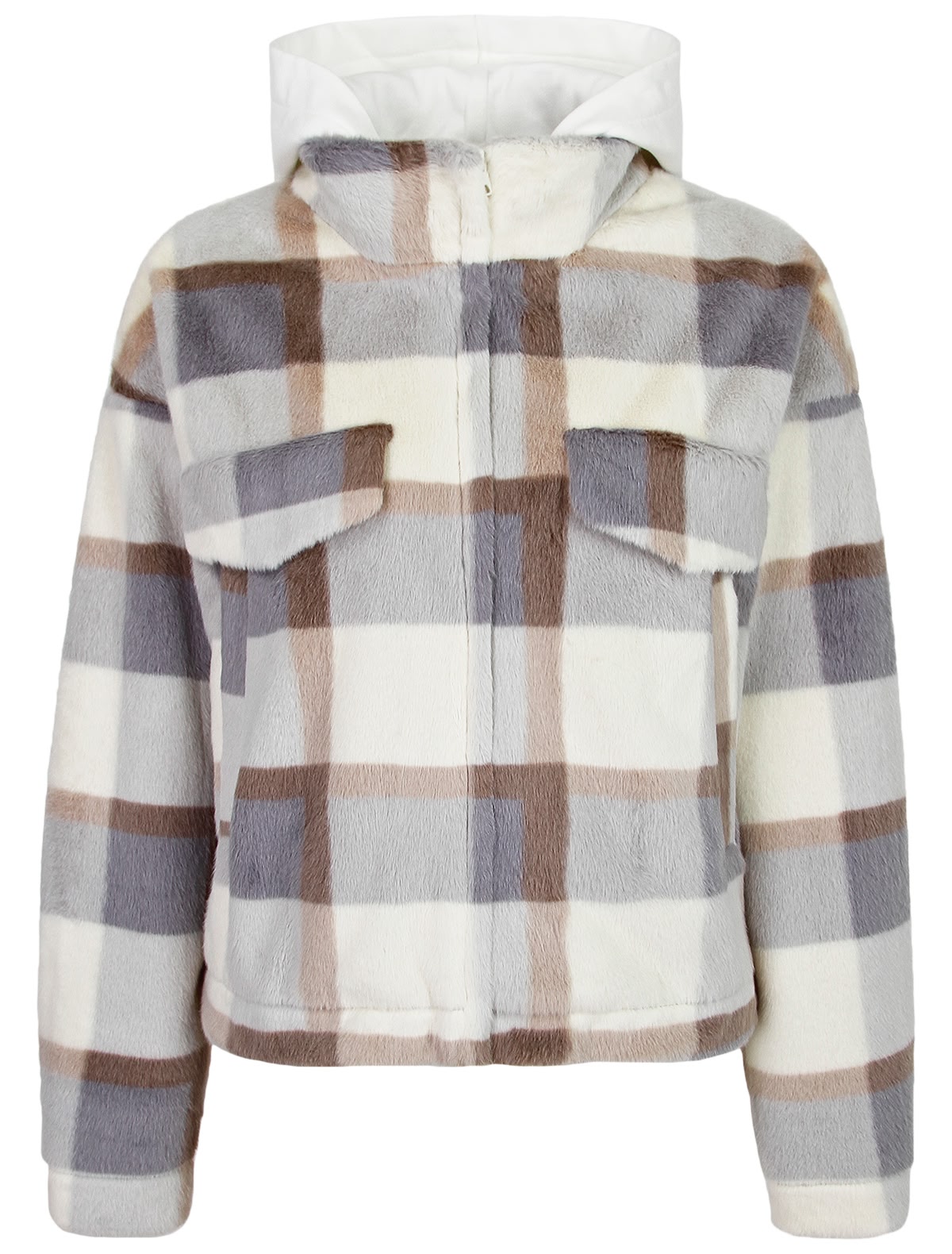 Куртка в клетку