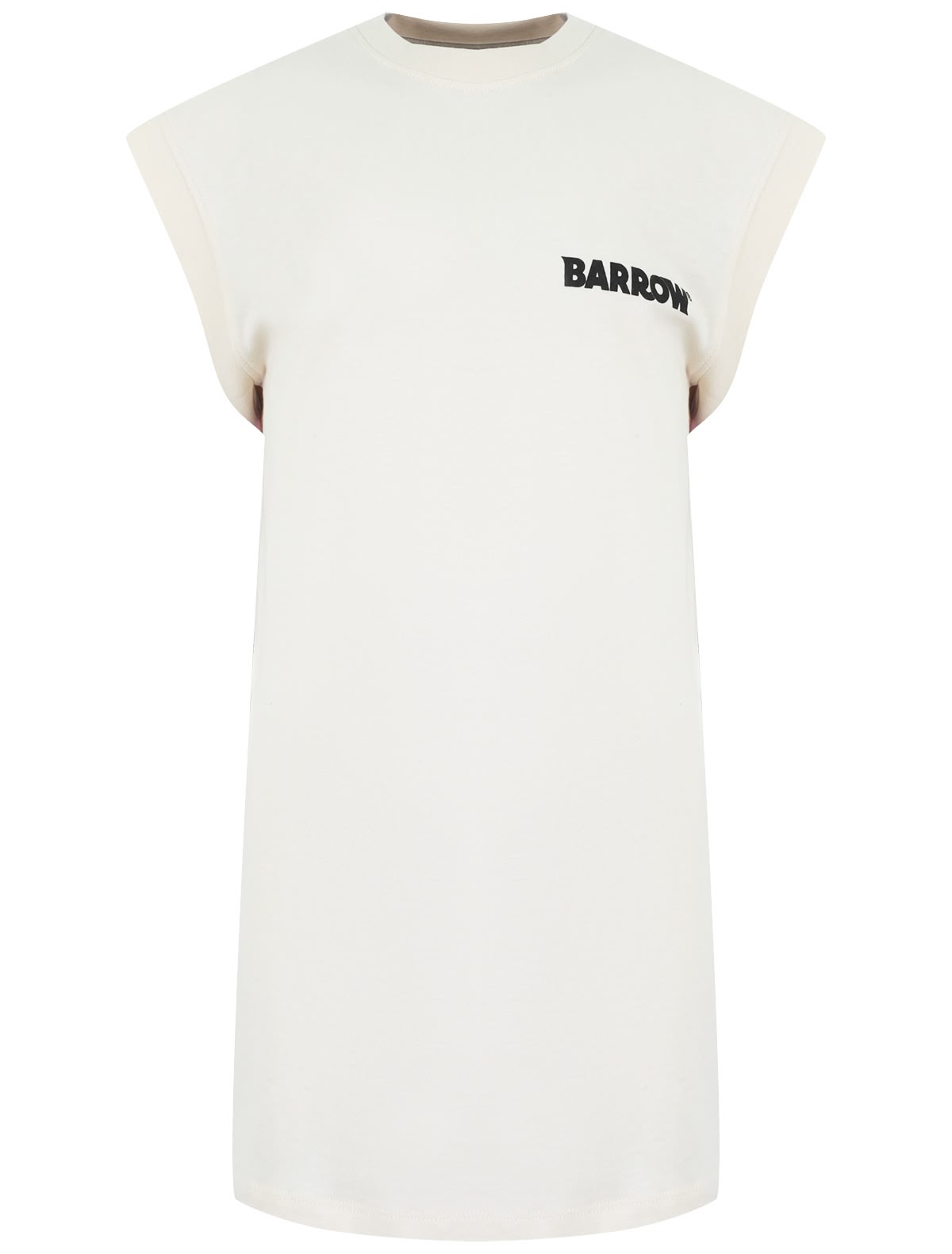 Платье-футболка с разноцветной лентой