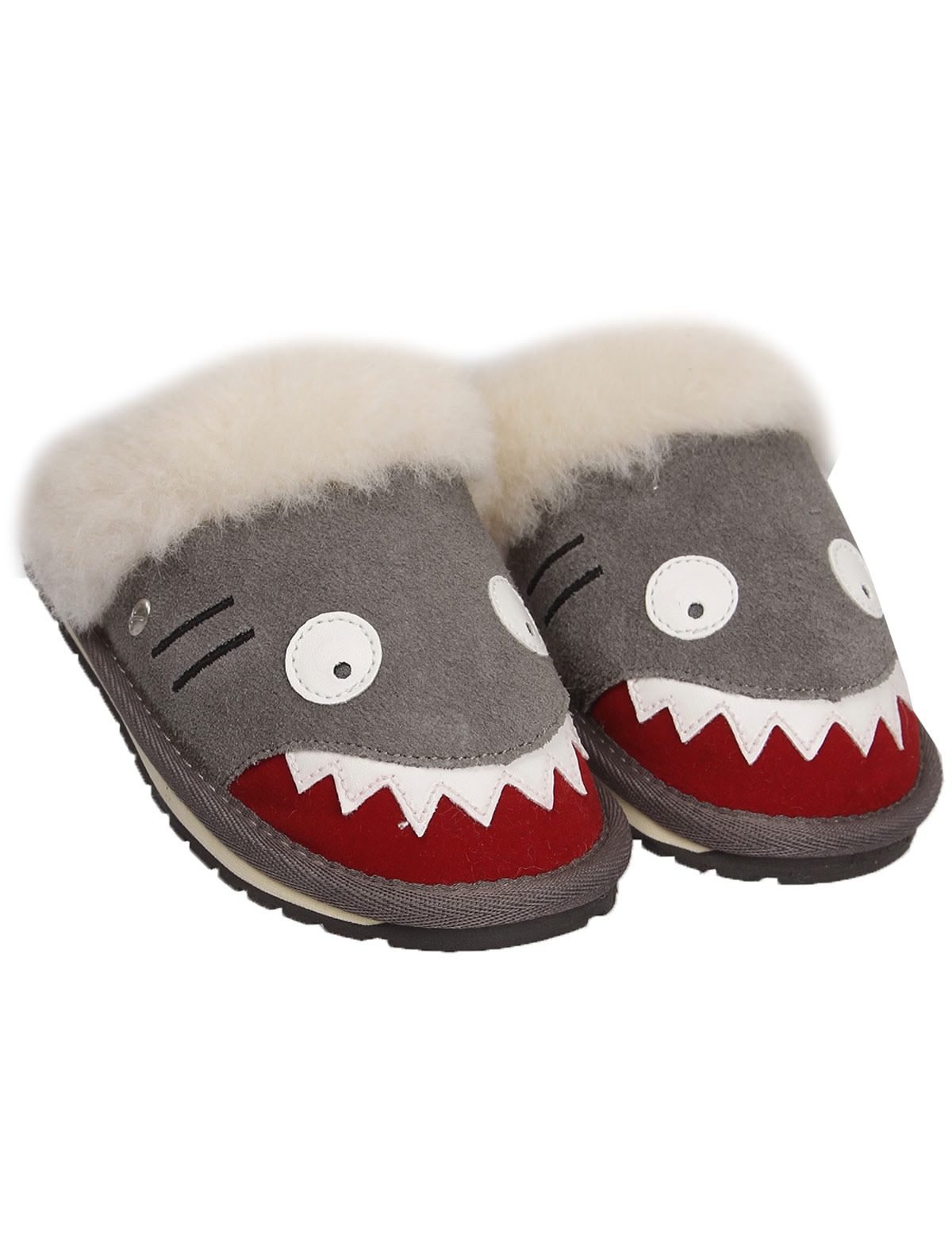 Замшевые тапочки