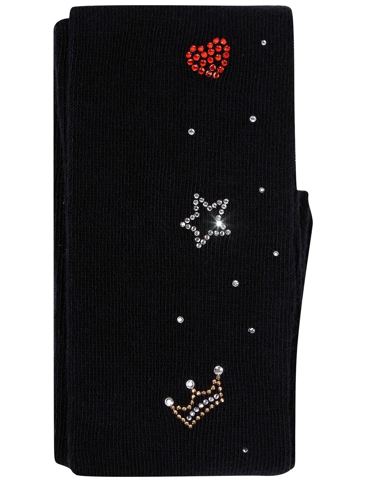 ЧЕРНЫЕ Колготки СО ЗВЕЗДАМИ И КОРОНАМИ