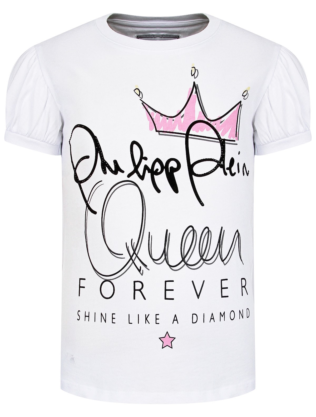 Футболка с рукавами-фонариками