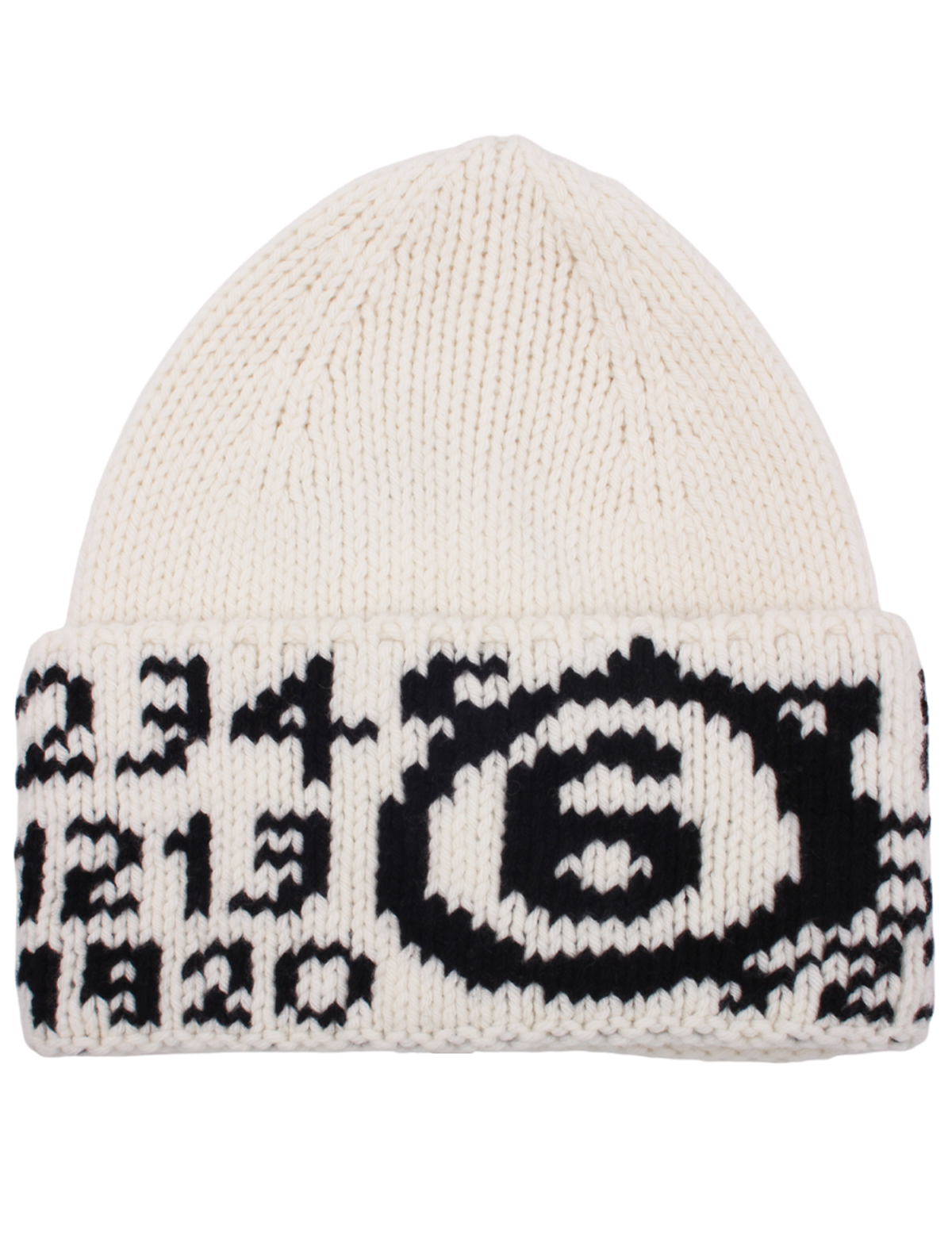 

Шапка MM6 Maison Margiela, Белый, 2883196