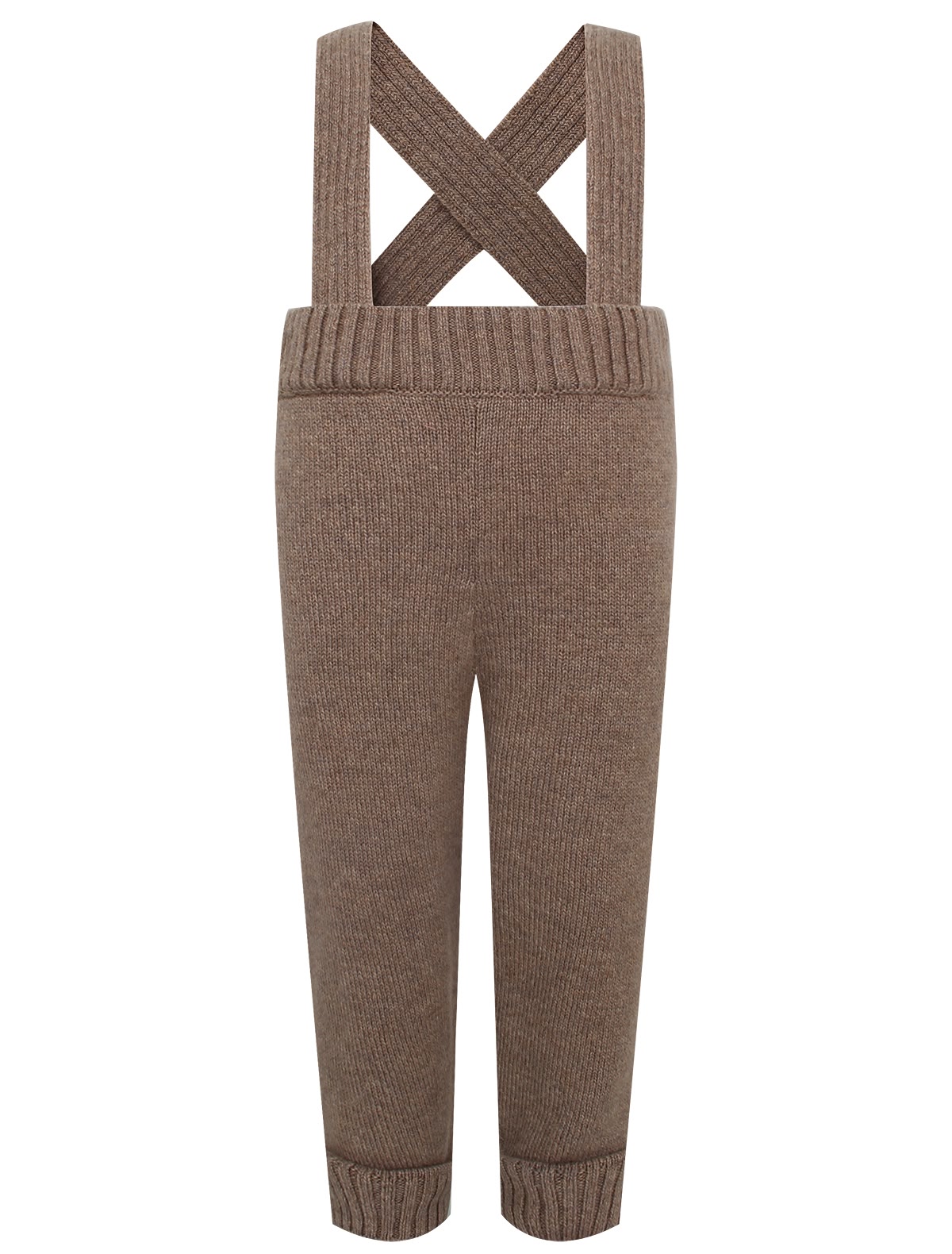 Брюки оттенка какао