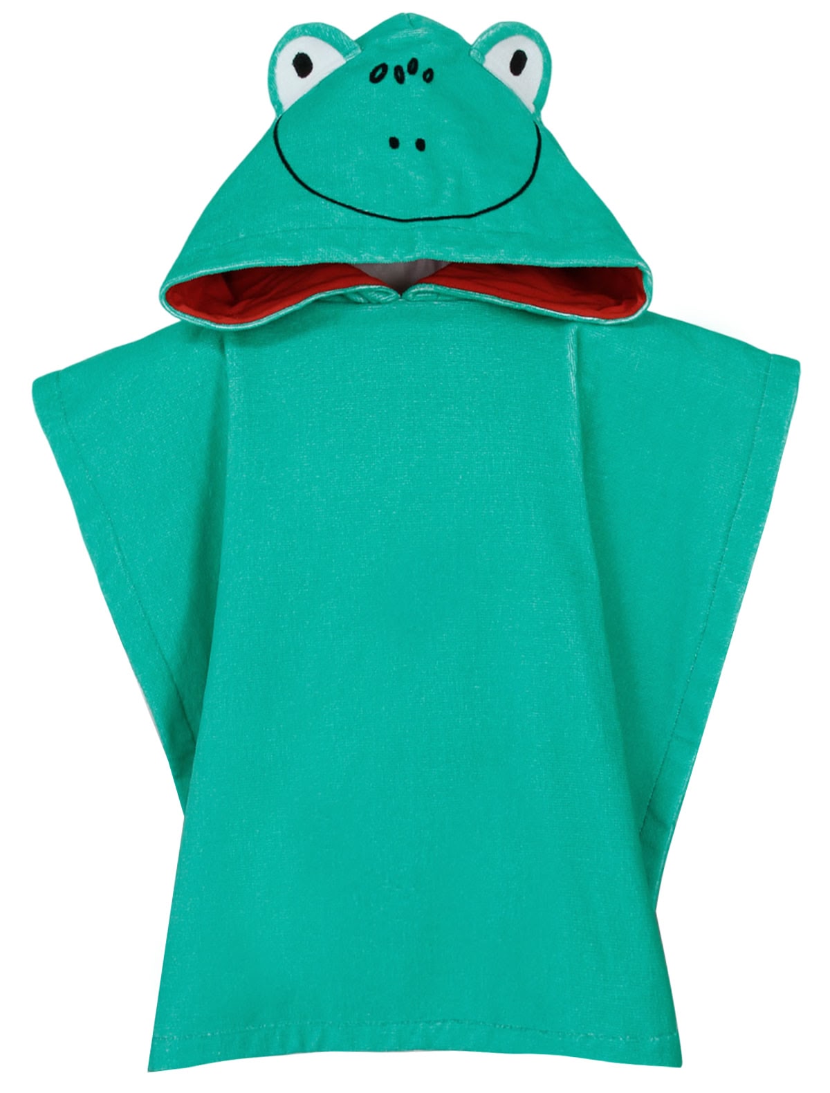 Зелёный халат с капюшоном