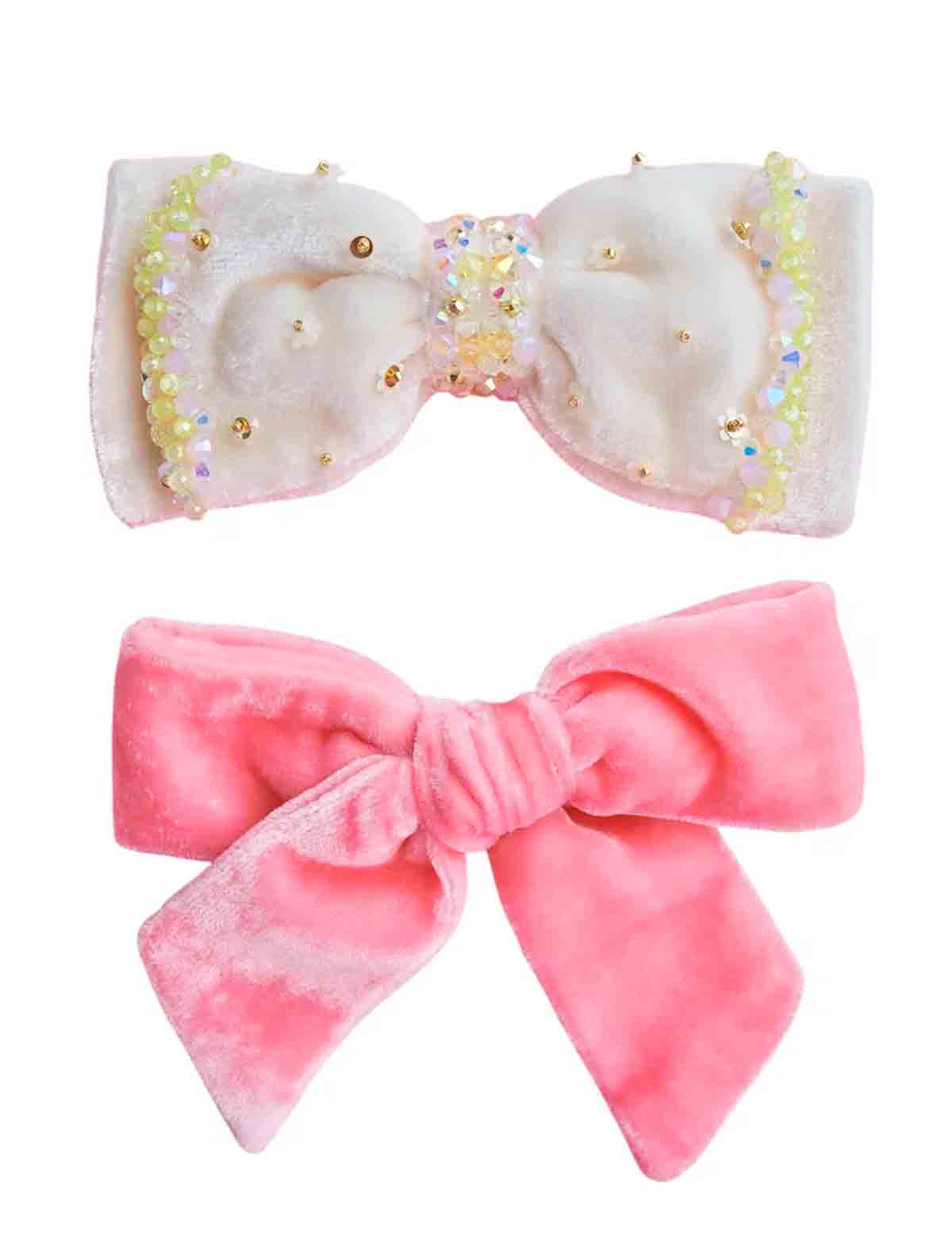 Набор бантов с пайетками