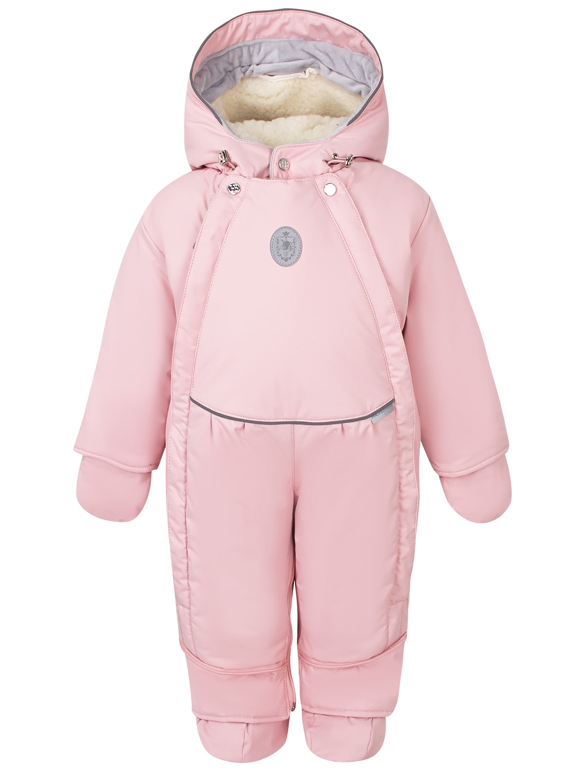 Комбинезон-трансформер с варежками и пинетками