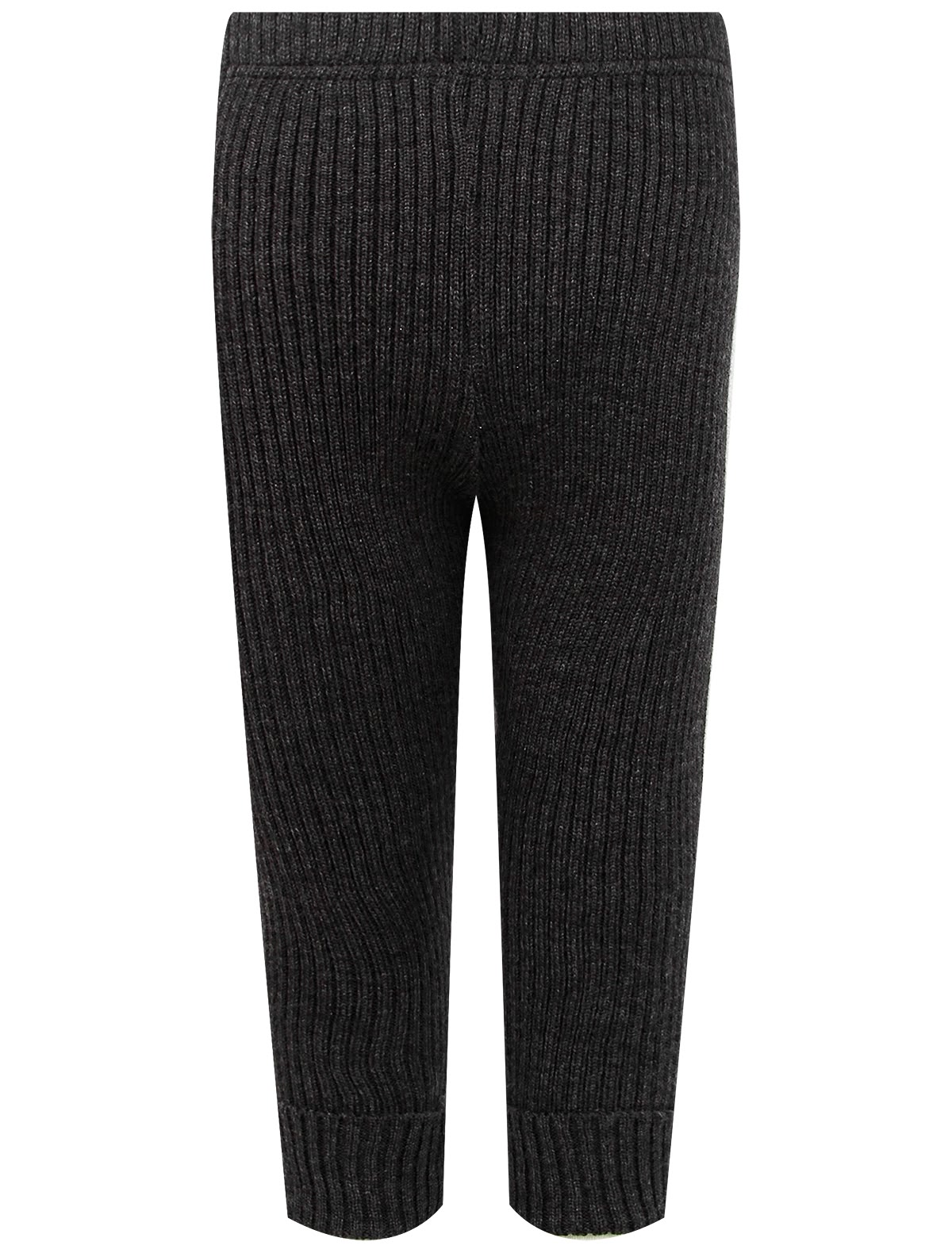 Темно-серые леггинсы из шерсти