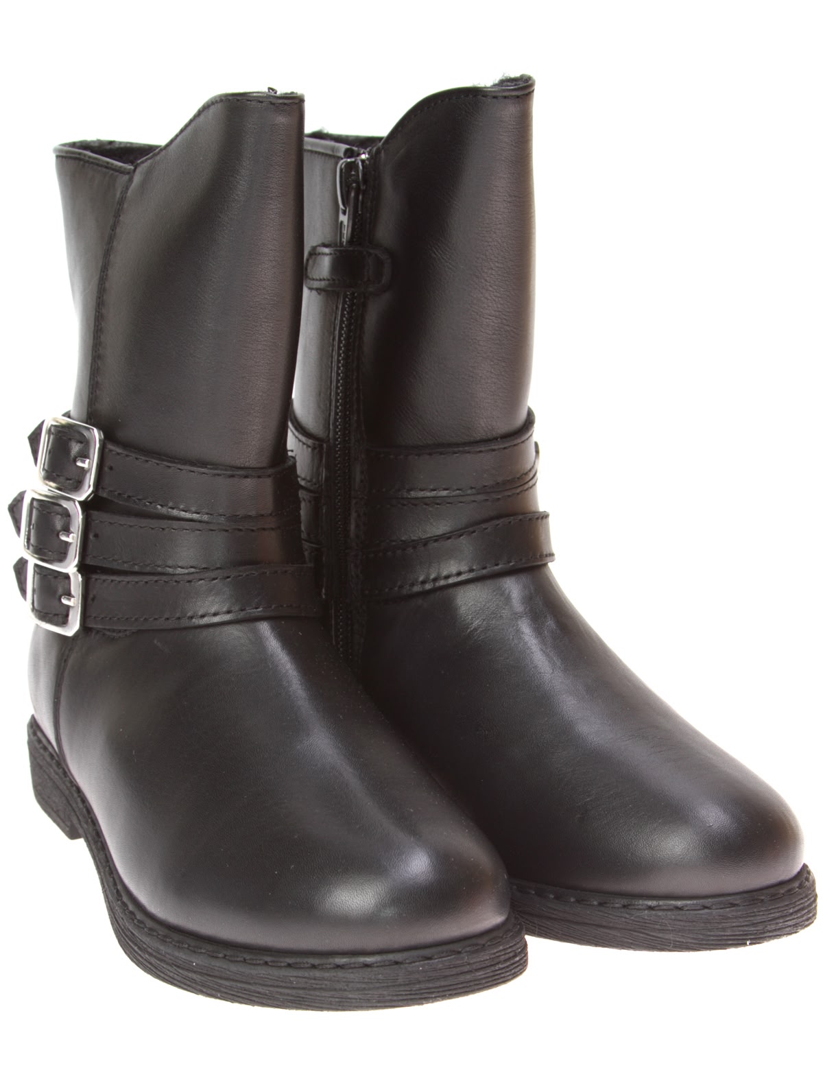 Полусапоги из натуральной кожи