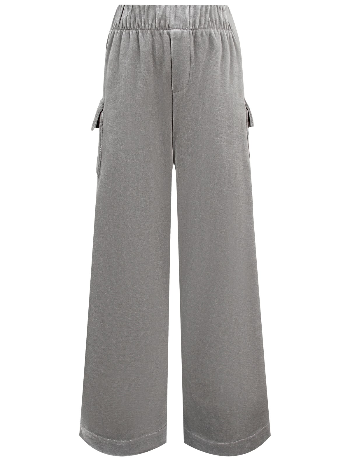 Свободные серые брюки