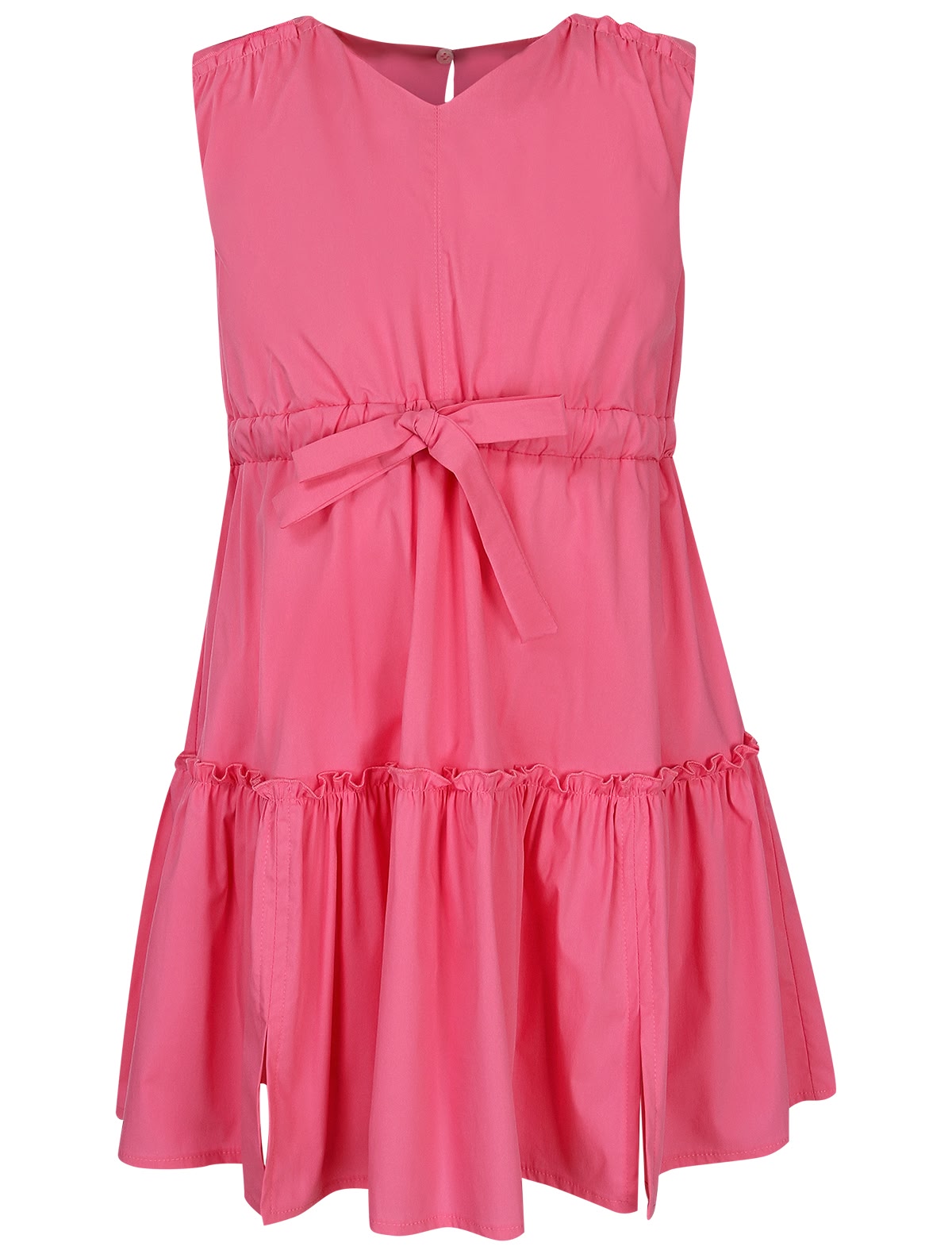 Платье с завязкой на поясе