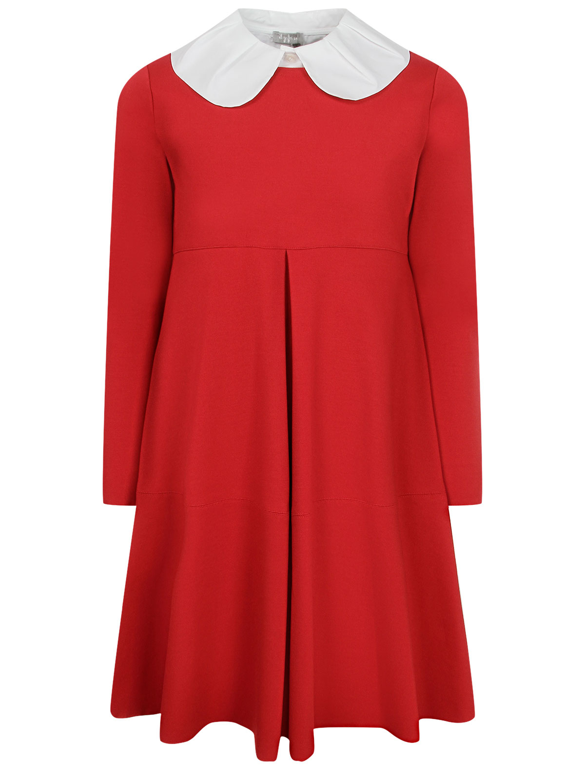 Платье Il Gufo красного цвета