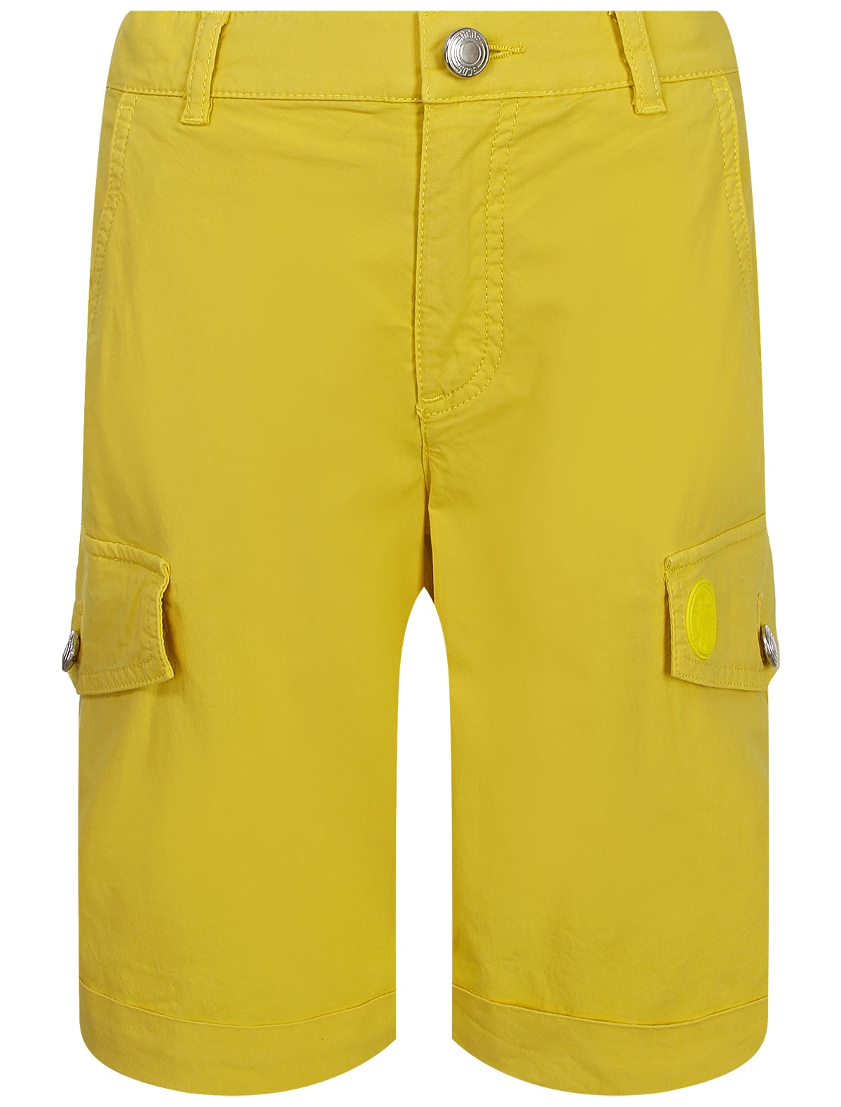 Жёлтые шорты из хлопка