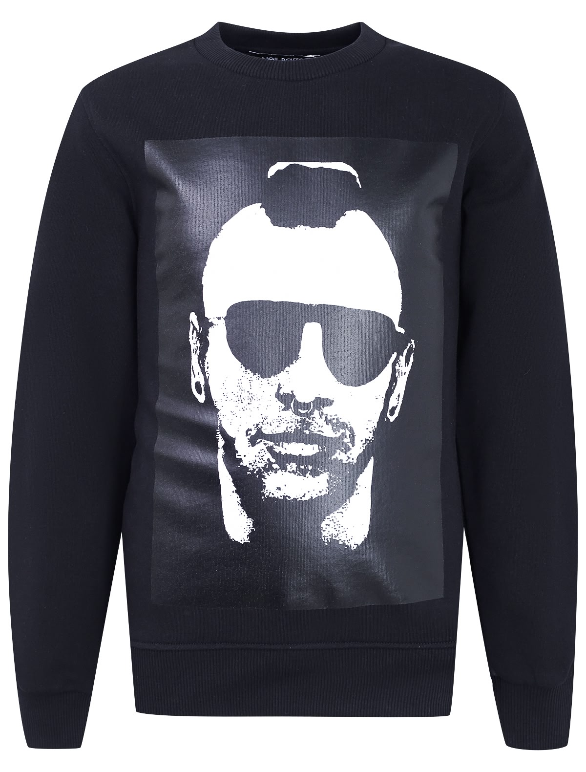 Хлопковый свитшот с фотопринтом