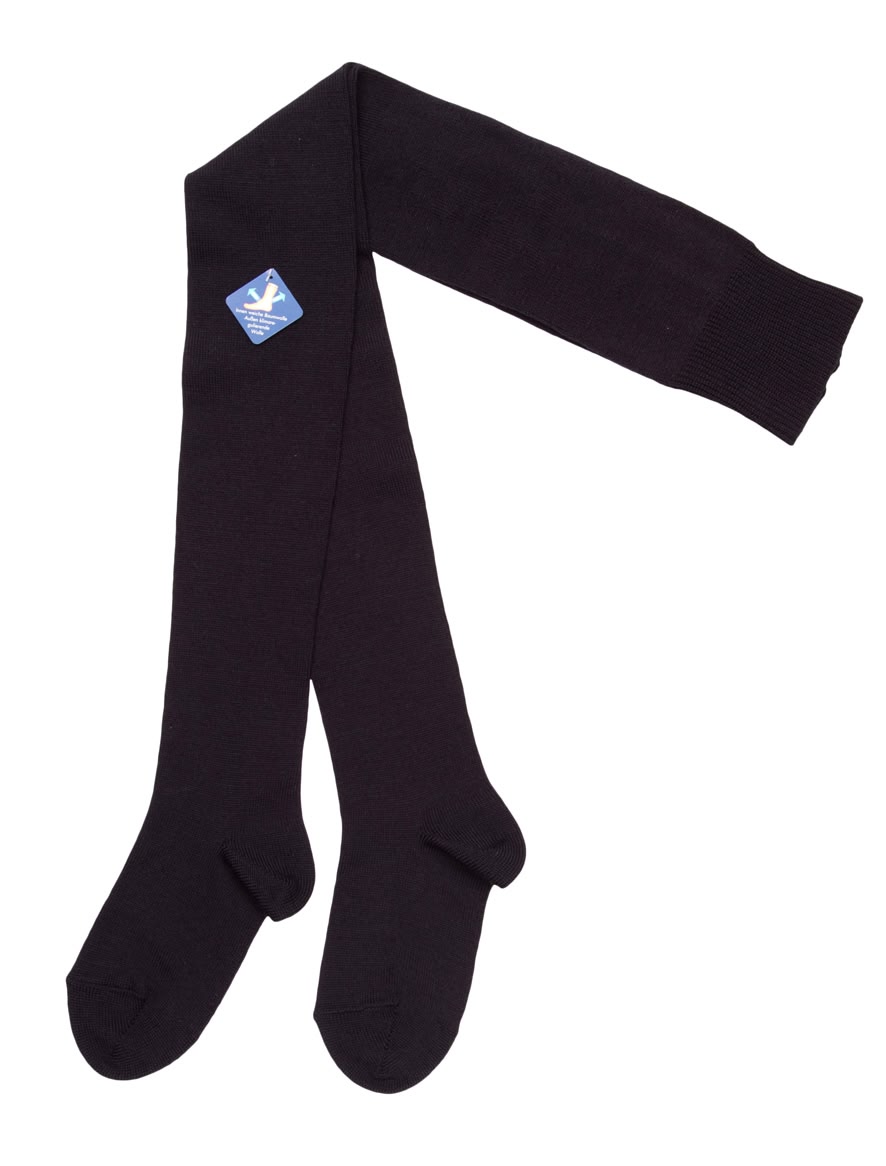 Колготки синего цвета