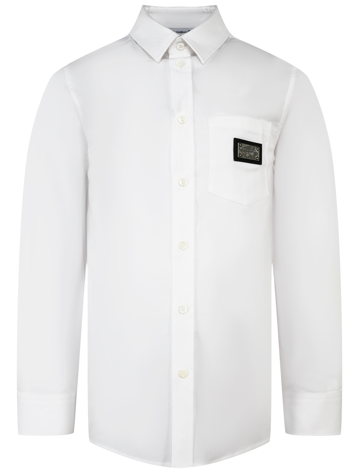 Рубашка Dolce & Gabbana 2543565, цвет белый, размер 7 1014519372625 - фото 1