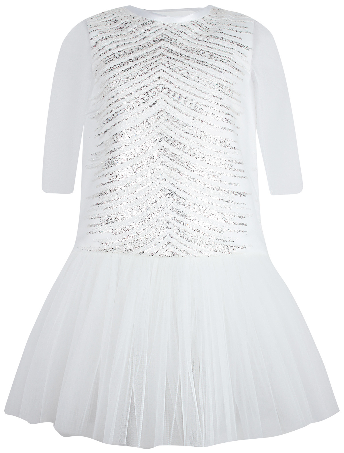 Платье ENN`STORE 2124954, цвет белый, размер 4 1051200980059 - фото 1