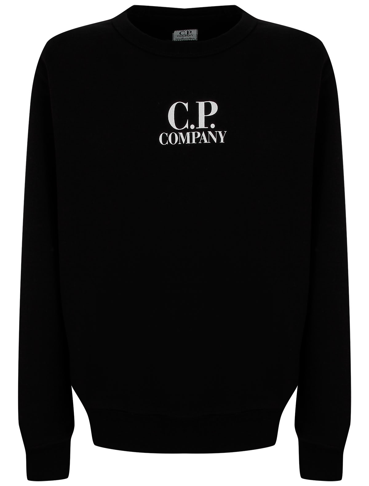 Чёрный свитшот с логотипом