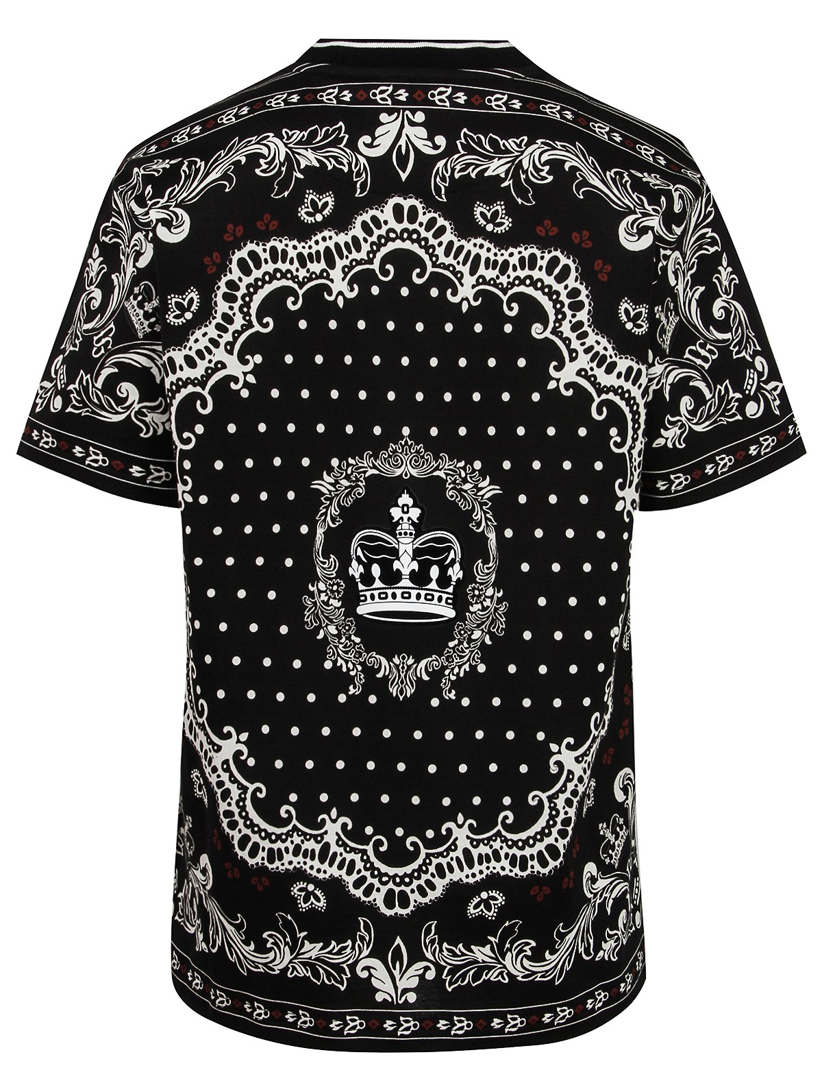 Футболка из джерси с принтом Бандана Dolce & Gabbana, 1131119070154 ...