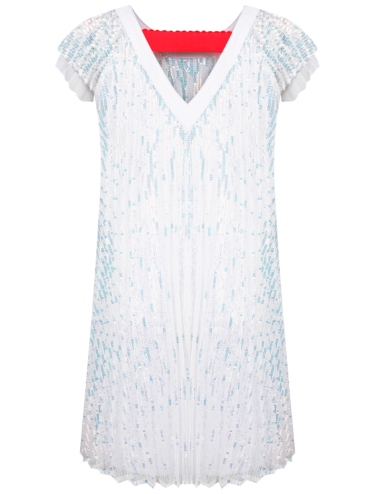 Платье Billieblush 2311134, цвет белый, размер 6 1054609178409 - фото 2
