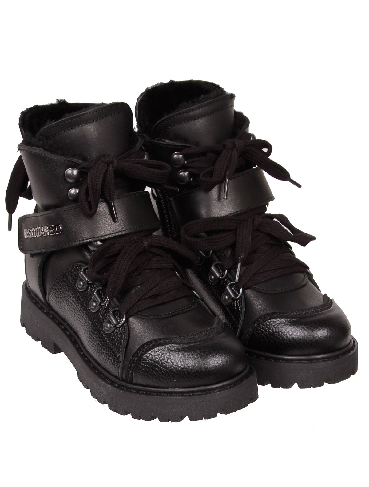 Ботинки Dsquared2 черного цвета