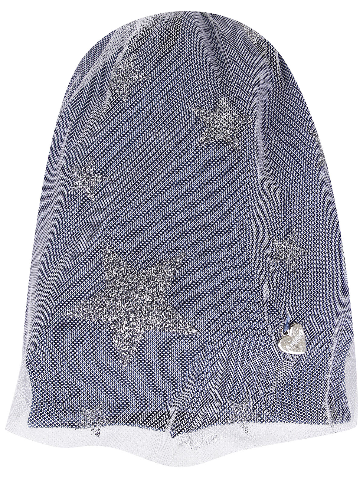 Двухслойная шапка со звездами