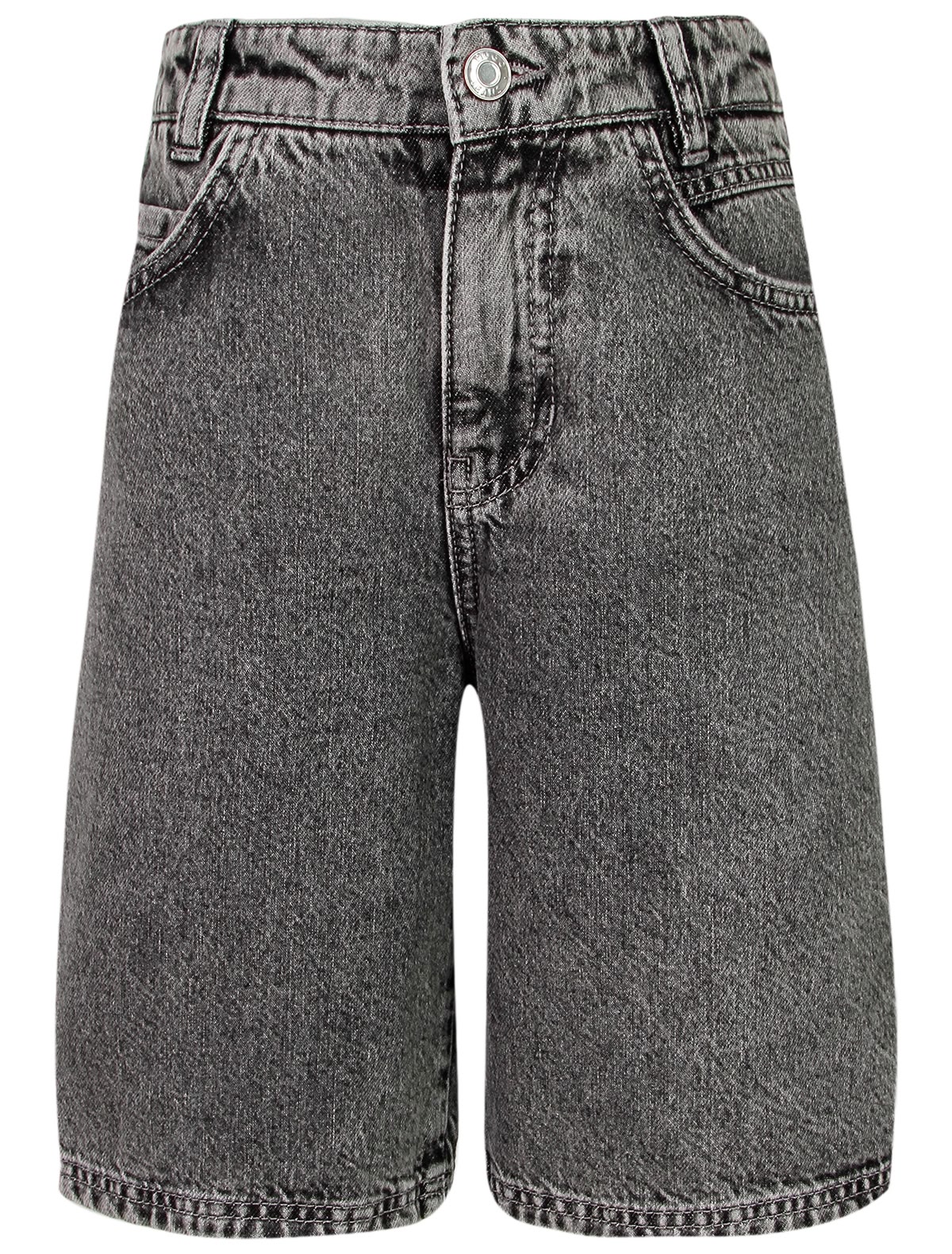 Серые джинсовые шорты