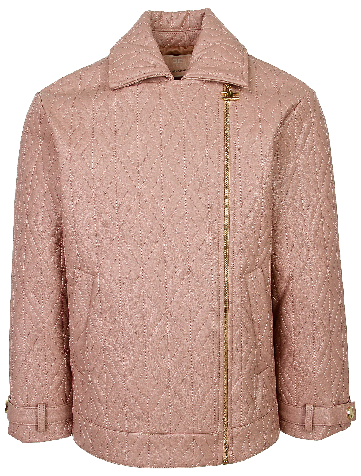 Куртка ELISABETTA FRANCHI 2620650, цвет розовый, размер 11 1074509384465 - фото 2
