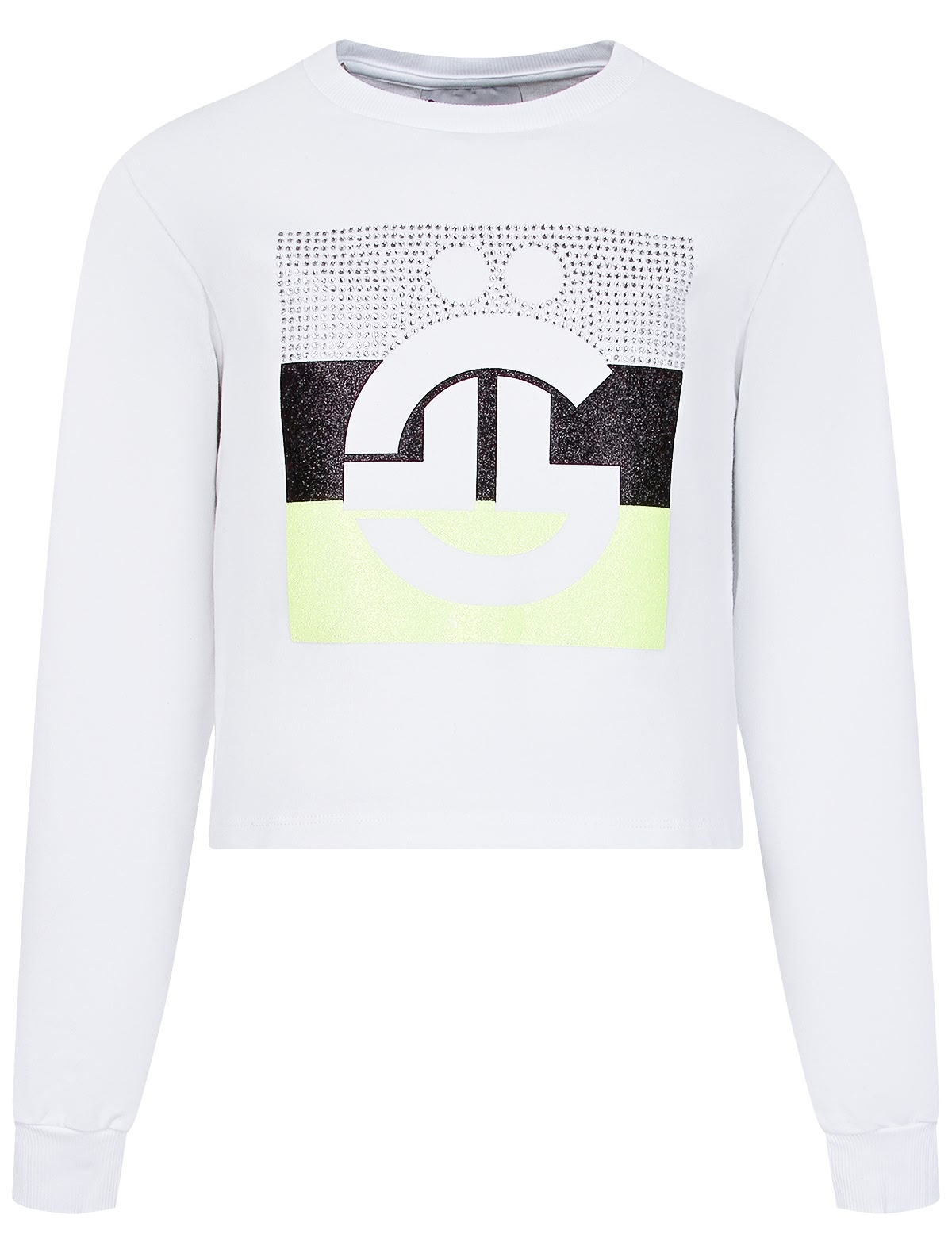 Укороченный СВИТШОТ с логотипом