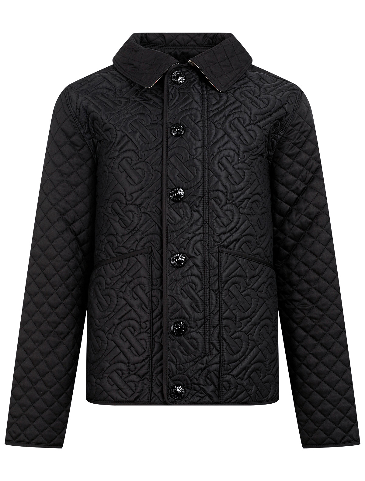Куртка Burberry 2326798, цвет черный, размер 13 1074529180016 - фото 1