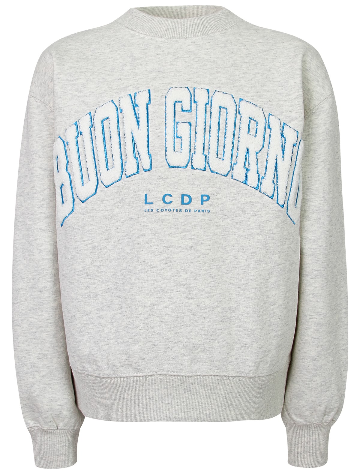 Серый свитшот Buon Giorno