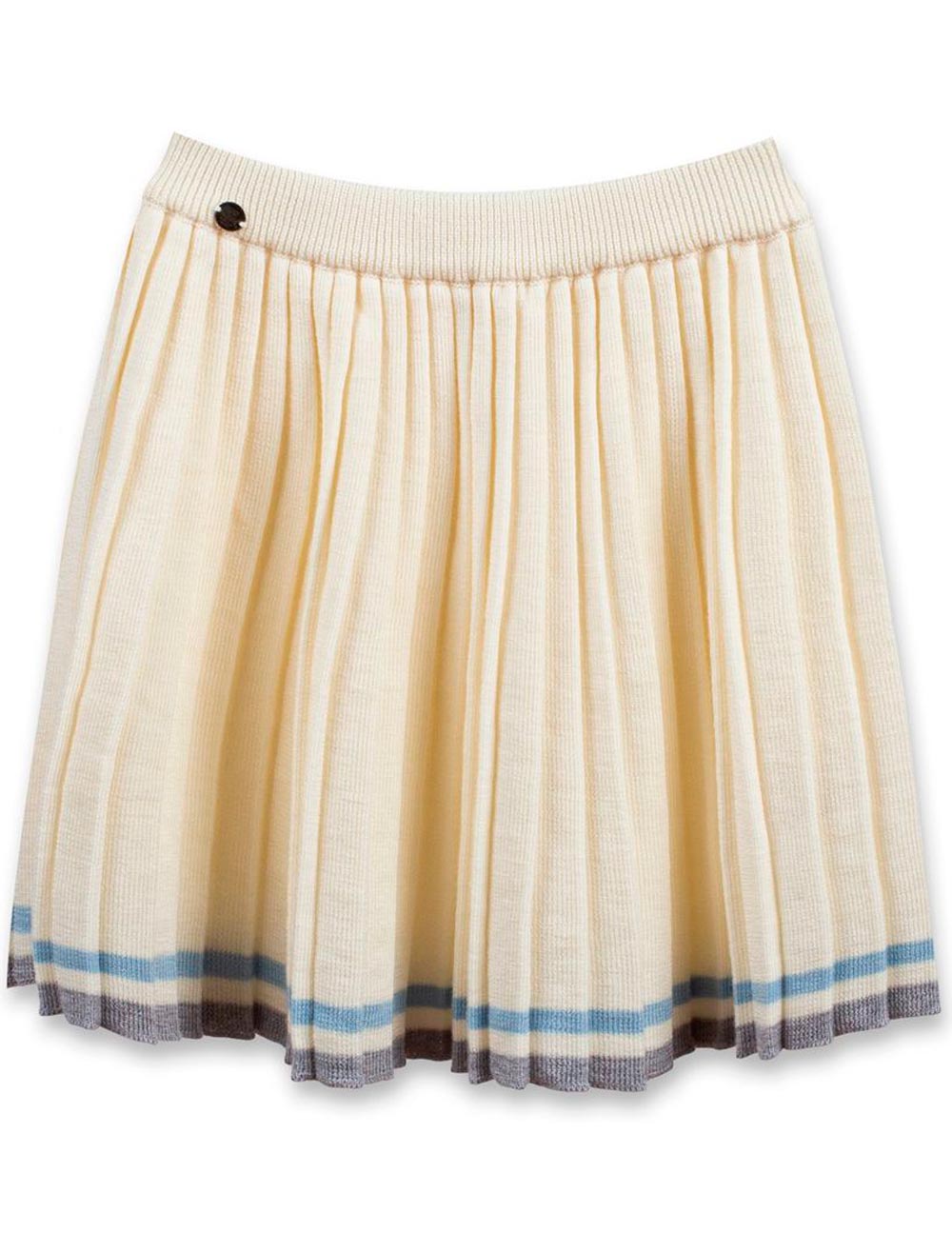 Юбка-плиссе из шерсти мериноса