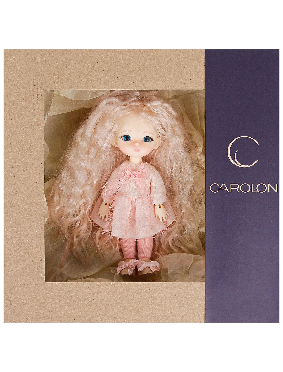 Кукла Carolon 2210870, цвет розовый 7114500070579 - фото 2