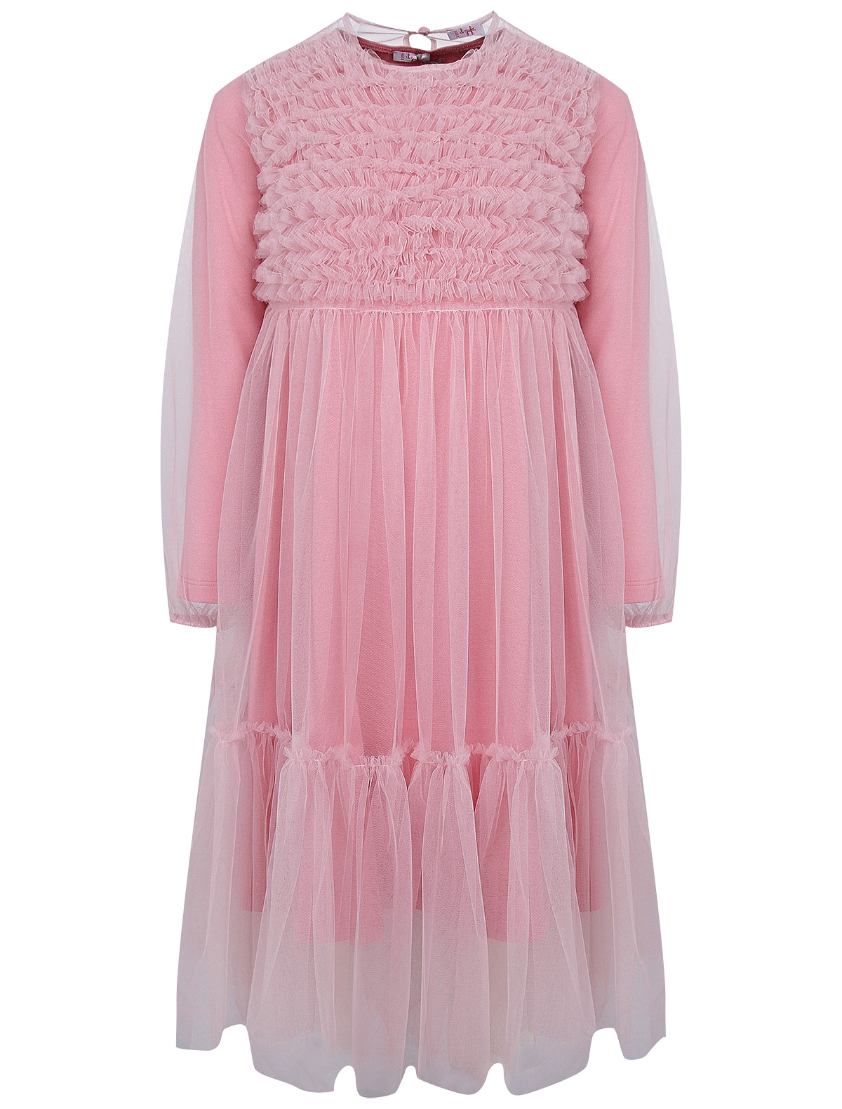 Платье Il Gufo 2234151, цвет розовый, размер 6 1054509088143 - фото 1
