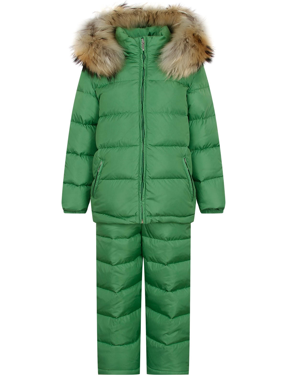 Утепленный комплект из куртки и брюк