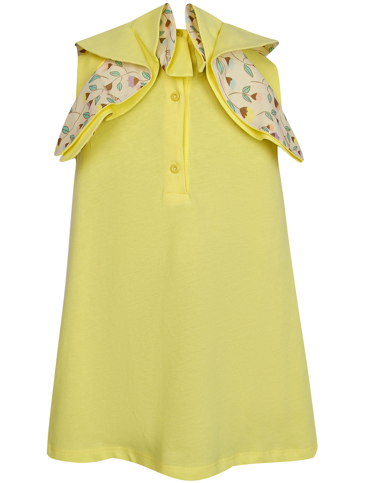 Платье Fendi 1964588, цвет желтый, размер 9 1052809971455 - фото 2