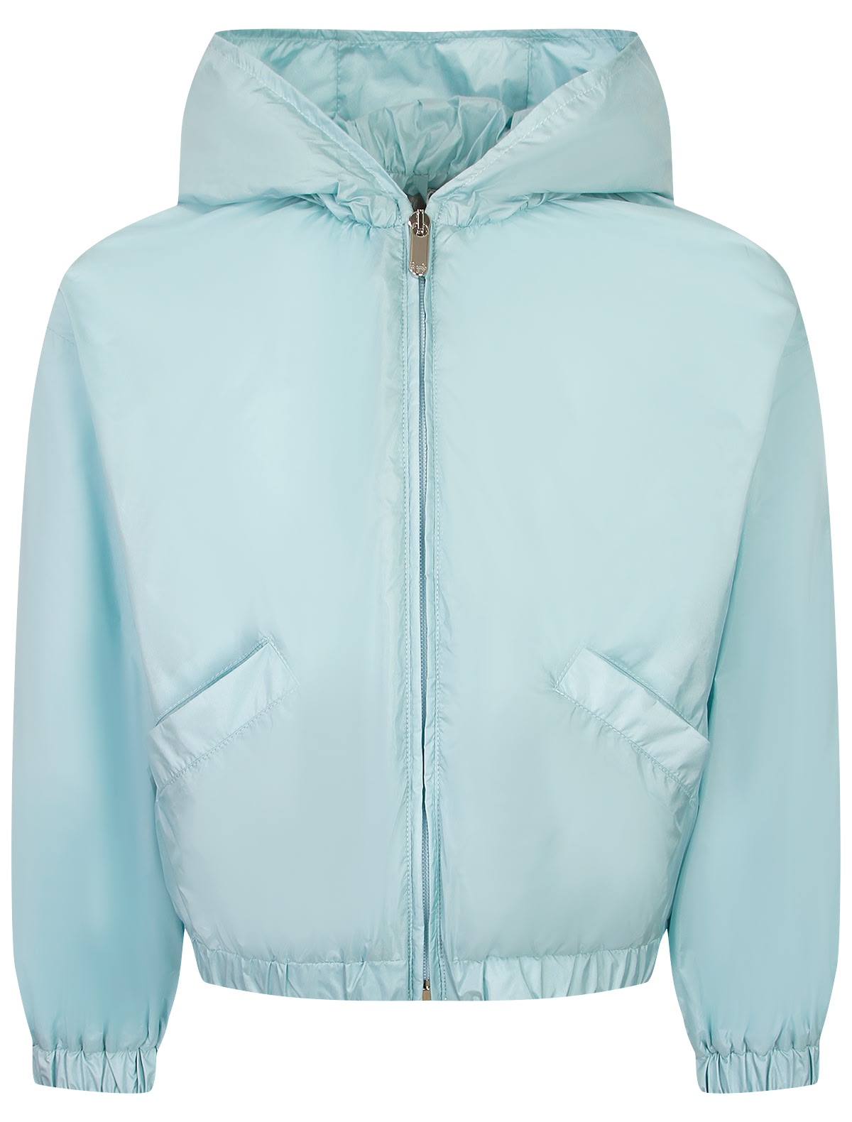 Нежно-голубая куртка