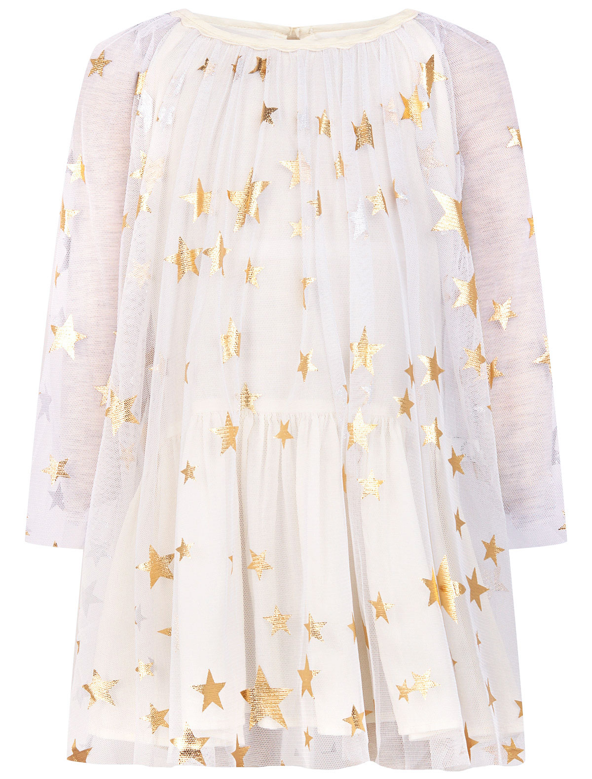 Платье Stella McCartney 2238486, цвет белый, размер 18 1054509089768 - фото 3
