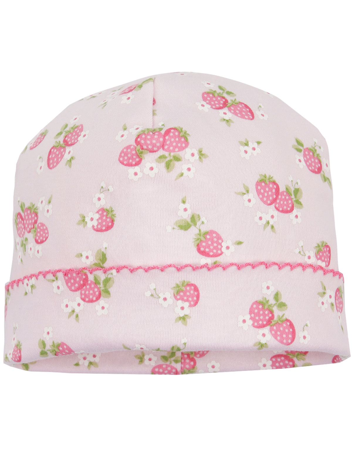 Шапка с ягодным принтом