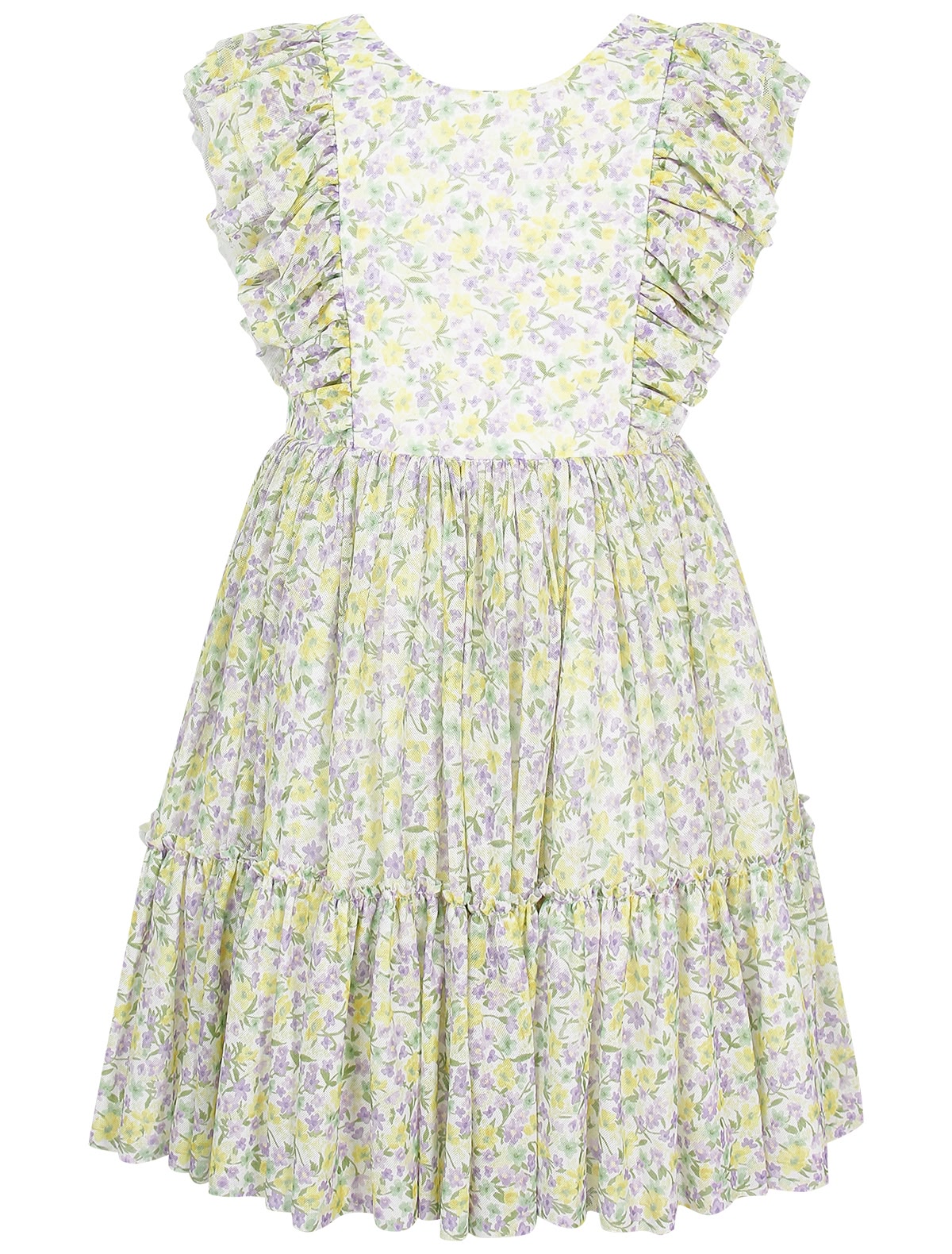 Платье в мелкий цветочек