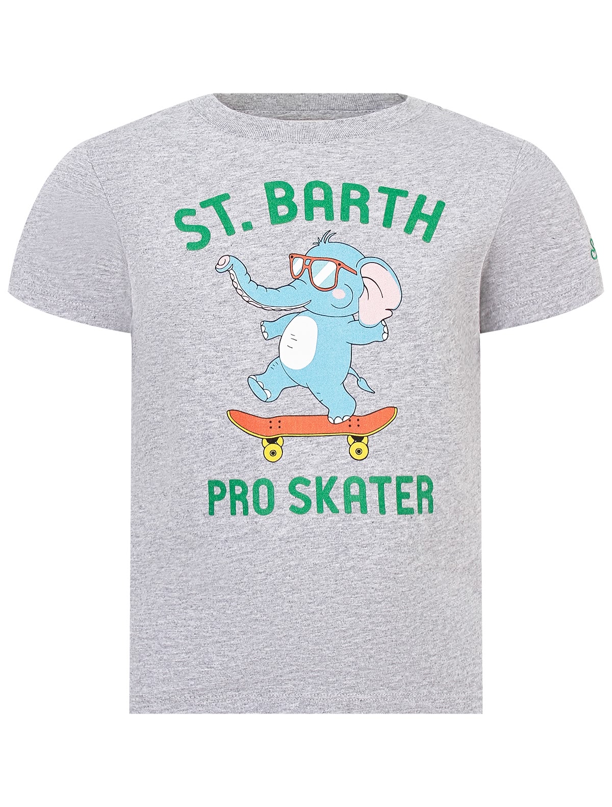 Футболка со слоном скейтером