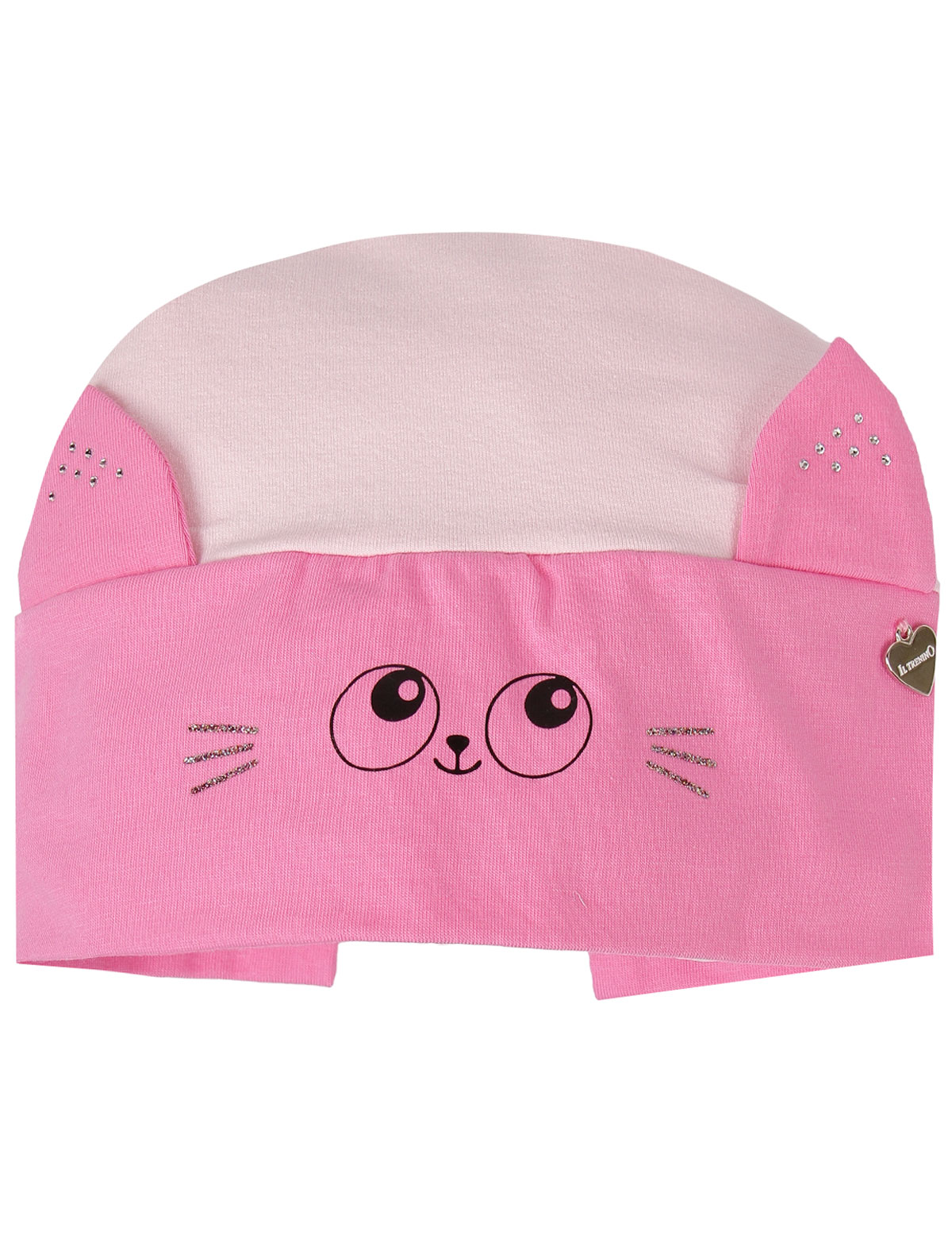 розовая Бандана с ушками