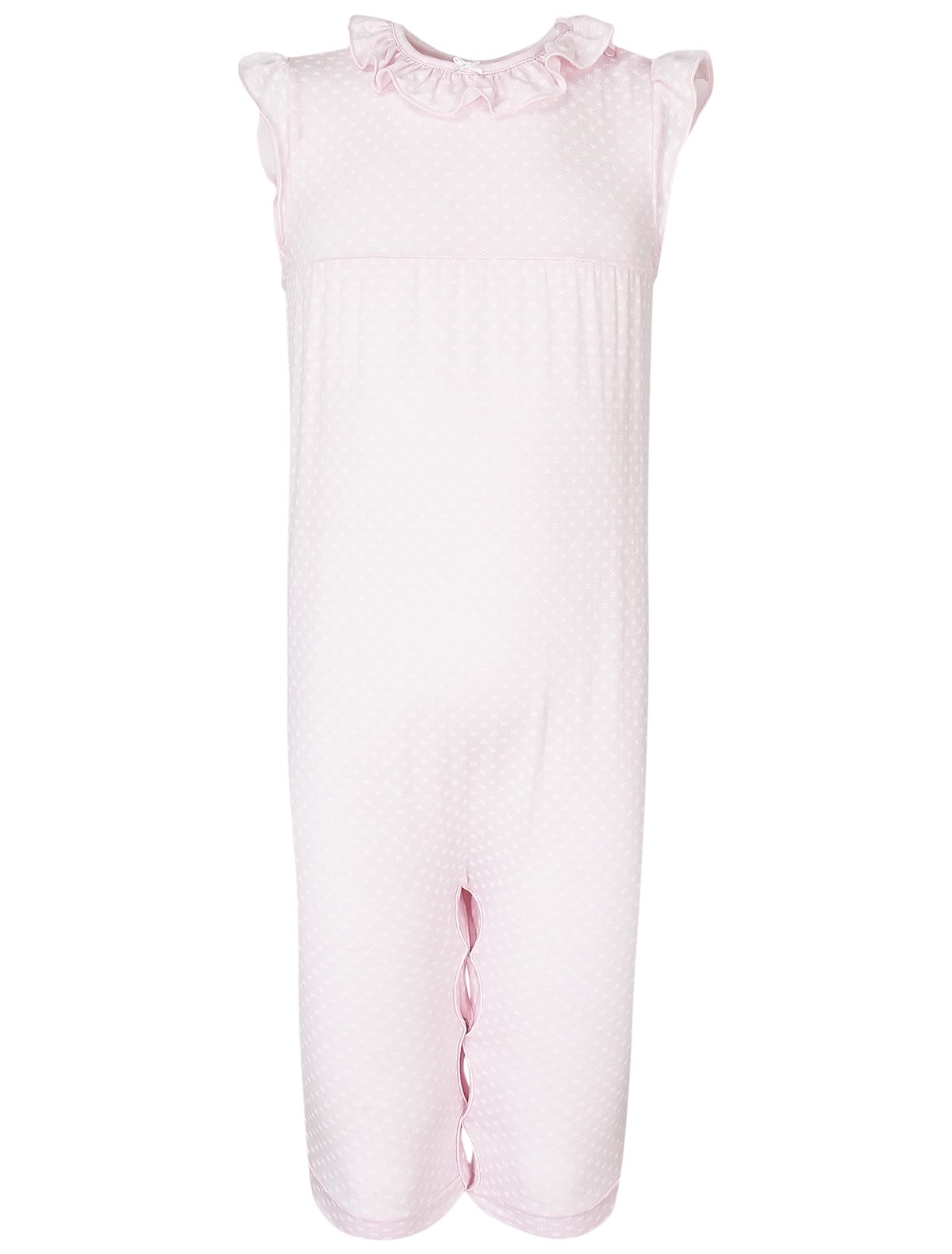 Розовый комбинезон из модала