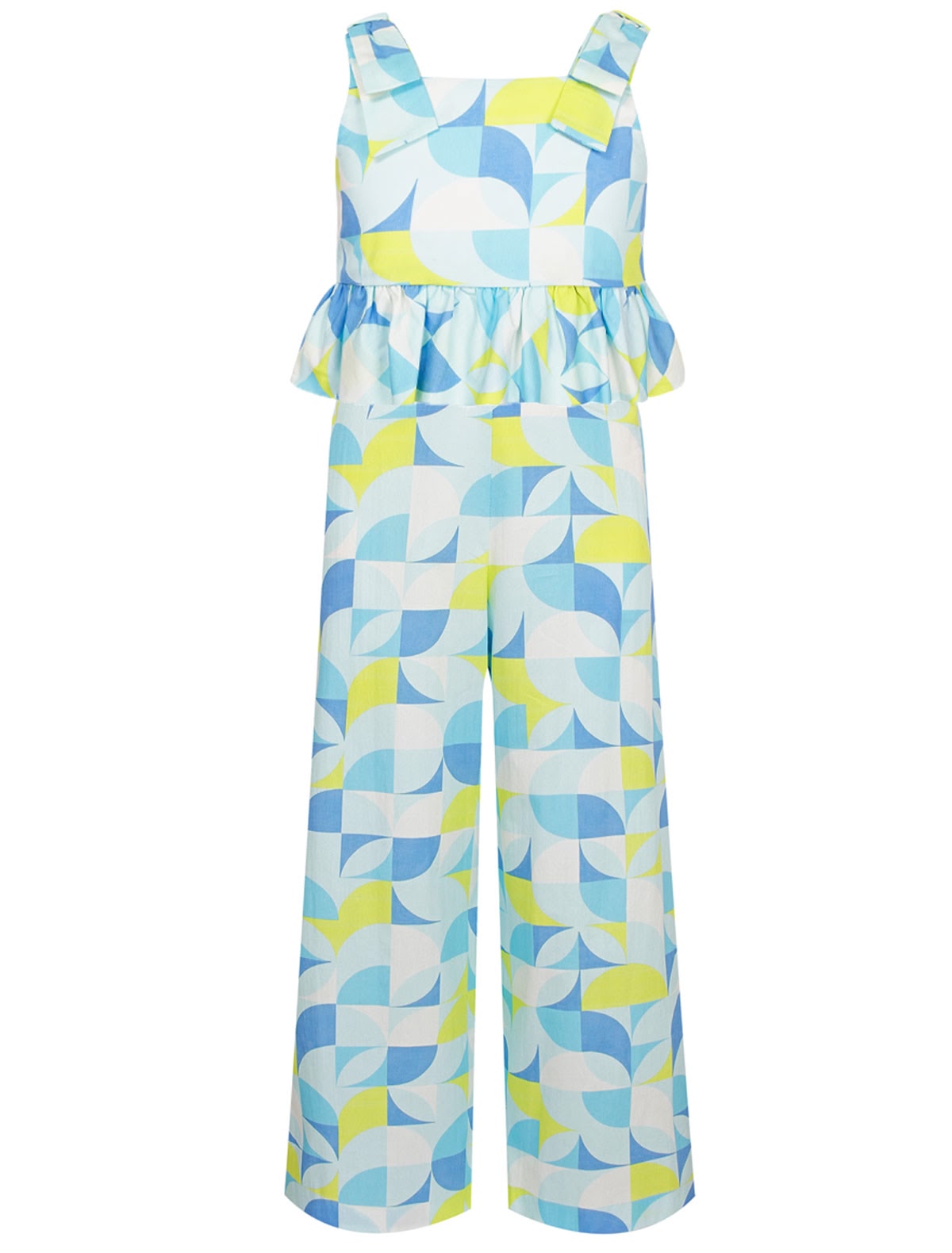 Комплект с абстрактным принтом