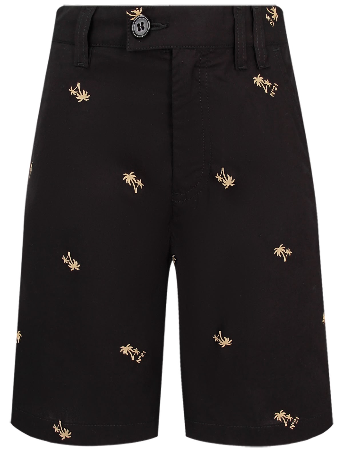 Шорты с маленькими пальмами