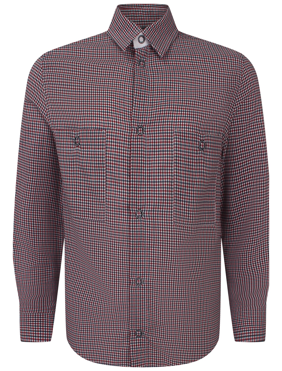 Рубашка в красную клетку