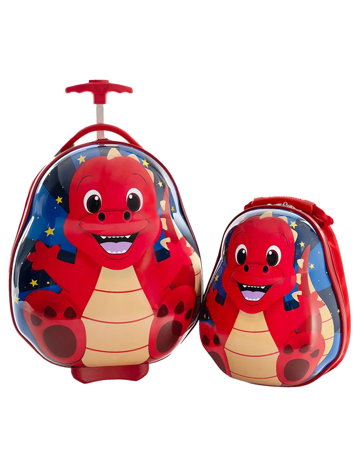 Чемодан 2-х колесный и рюкзак Travel Tots Dinosaur