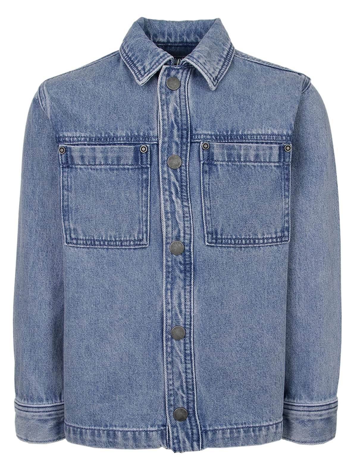 Куртка-рубашка из денима