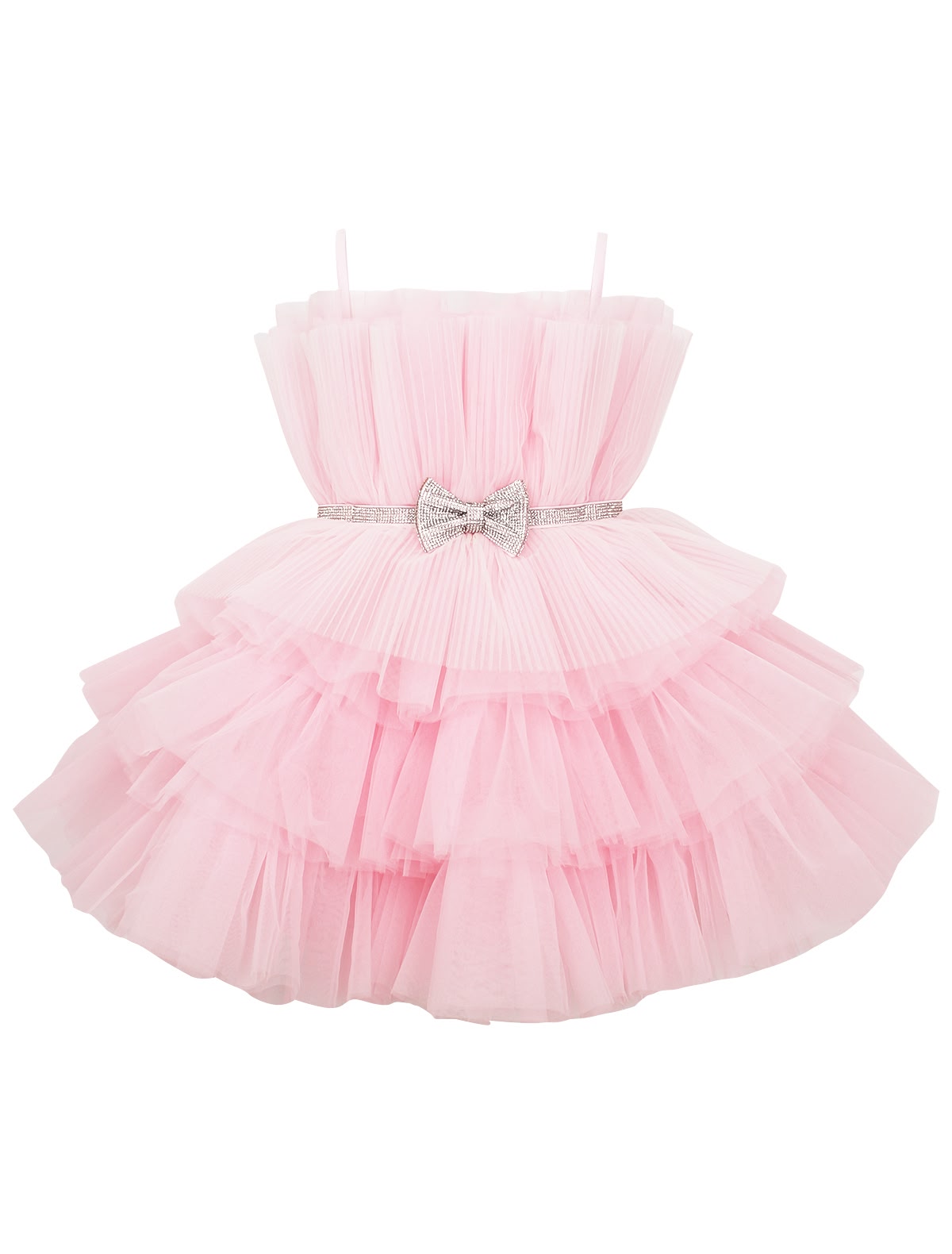 Платье нежно-розового цвета