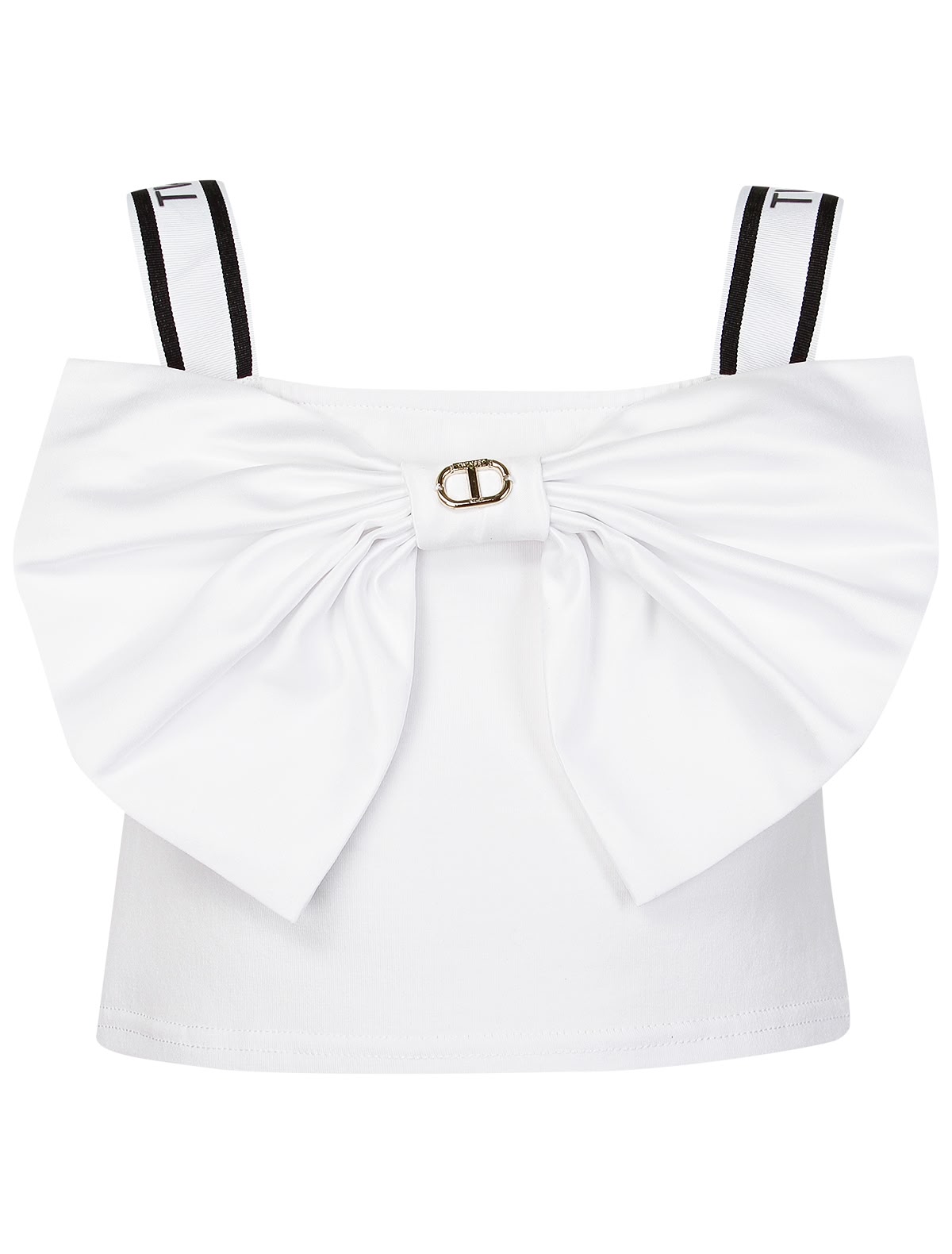 Топ с бантом